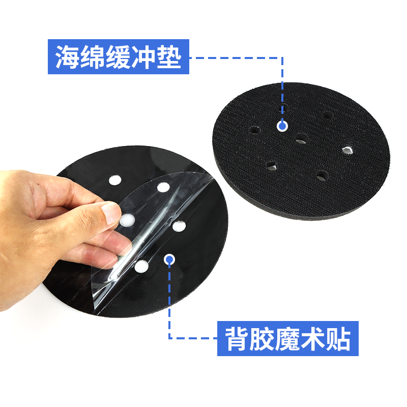 濕磨機(jī)緩沖墊背膠魔術(shù)貼-防水防滑脫、快換系統(tǒng)提升效率